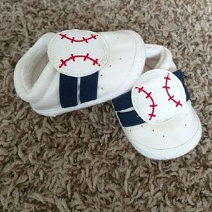 Newborn baseball shoes