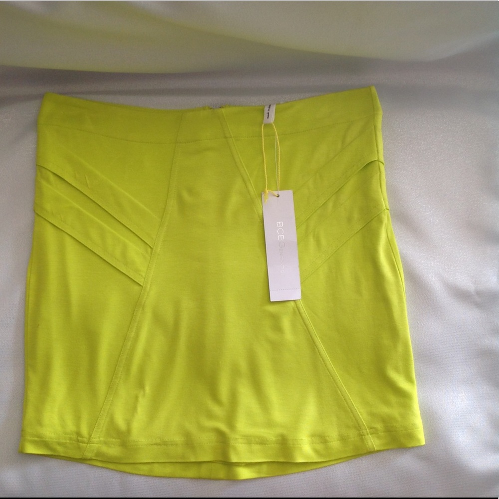 Lime BCBG Skirt