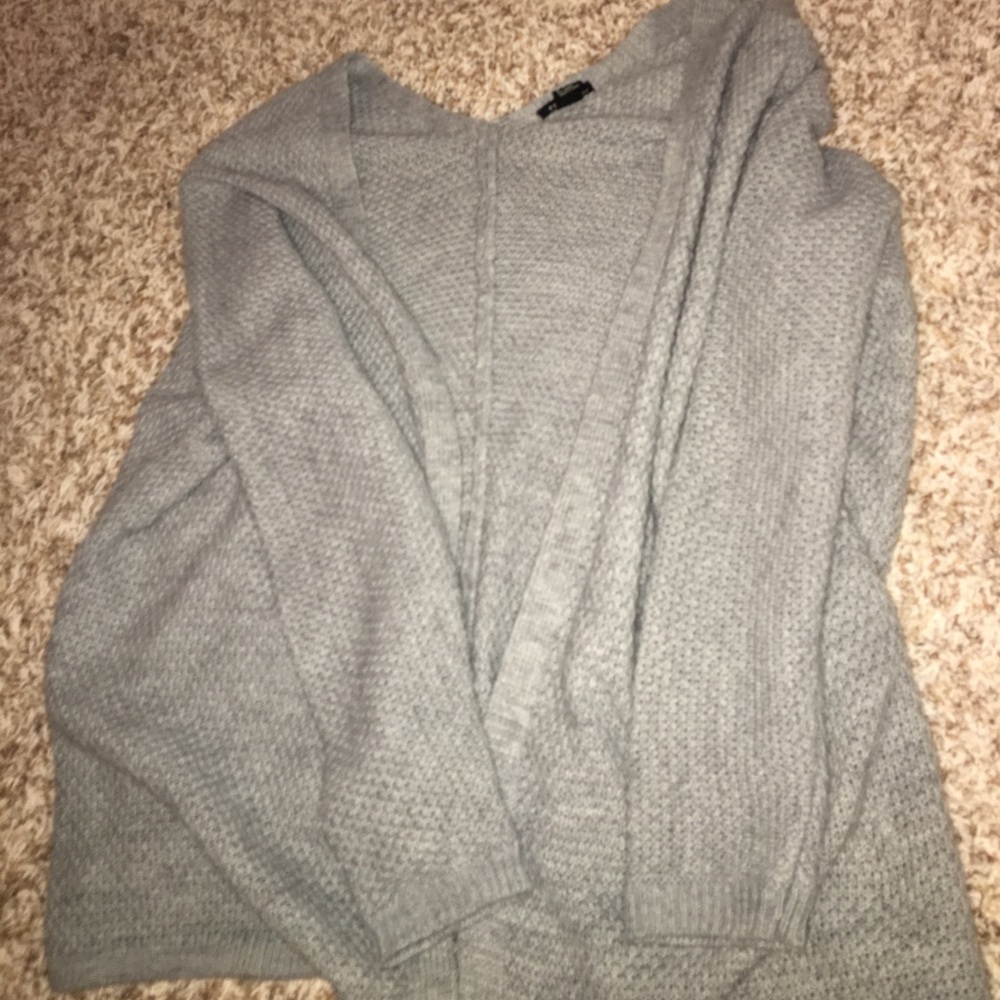 Gray Light weight Forever 21 cardigan