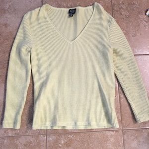 Eileen fisher mint green Italian yarn sweater m