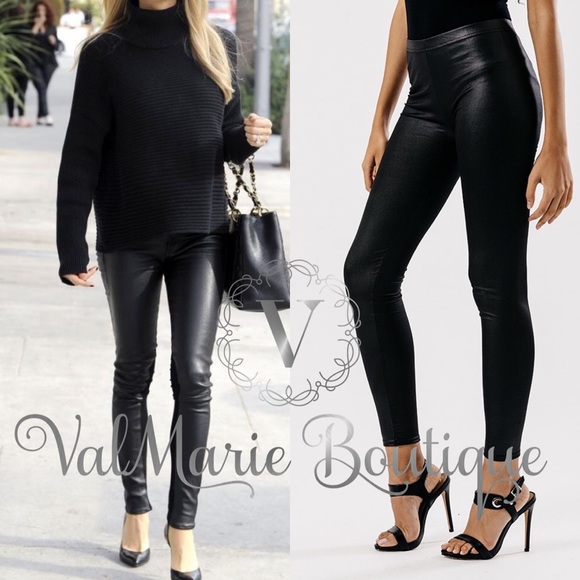 Premium Faux Leather Legging - Picture 7 of 8