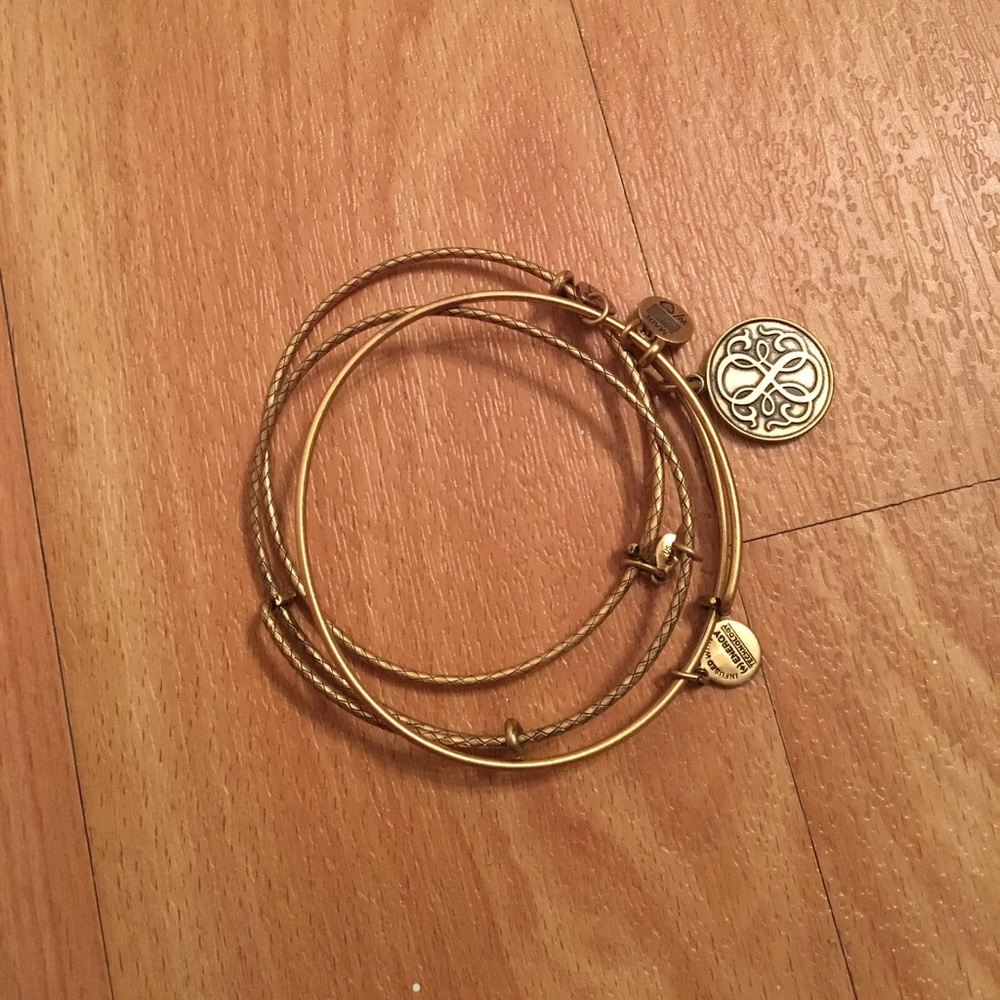 Alex & Ani Path of Life Bracelet Set