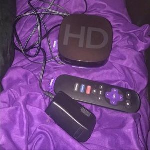 Roku box & remote
