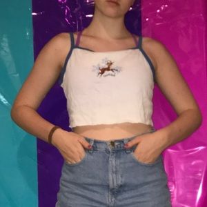 Rudolph Cropped Tank Top