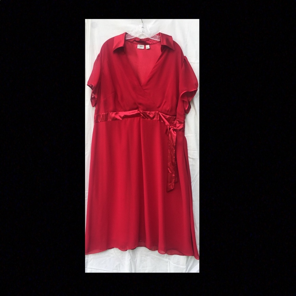 Red dress