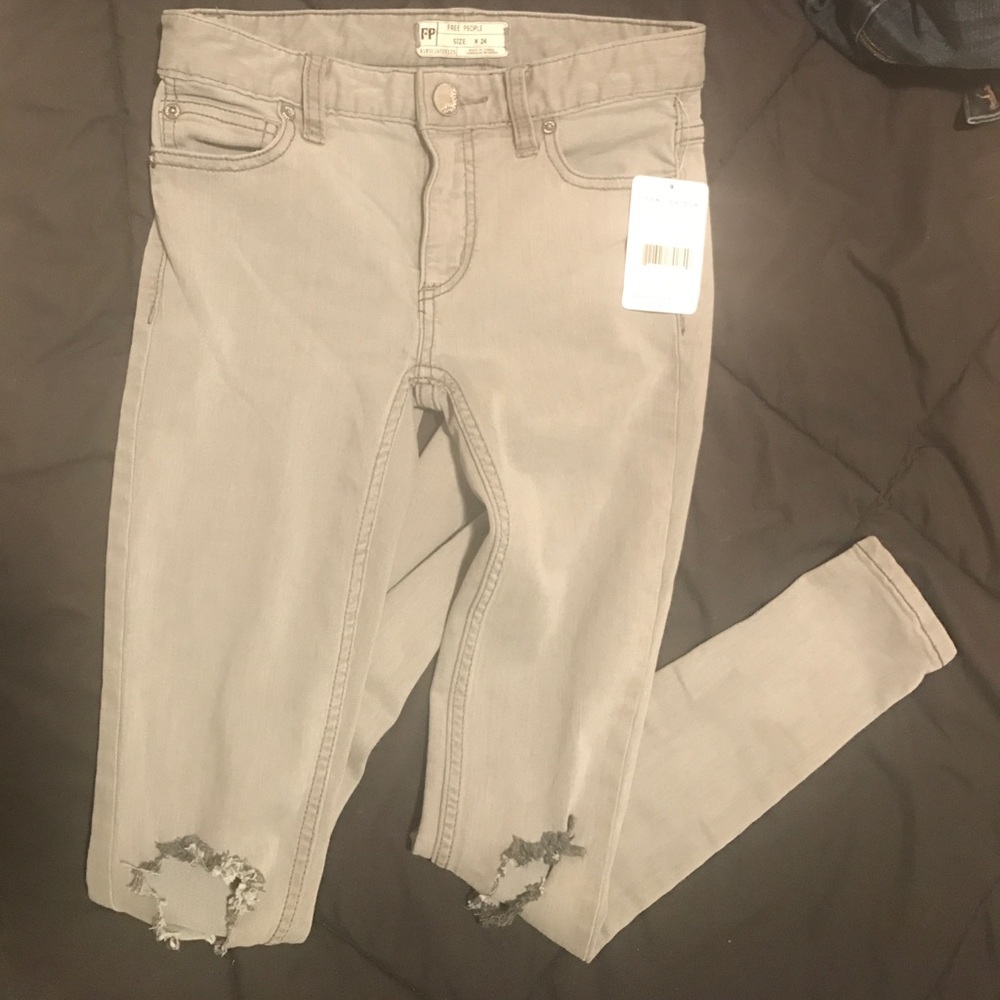 NWT free people skinny jeans size 24