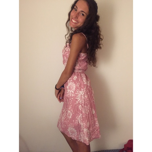 Point Zero Dresses - Pointzero pink flower patterned dress Point Zero Dresses - Pointzero pink flower patterned dress