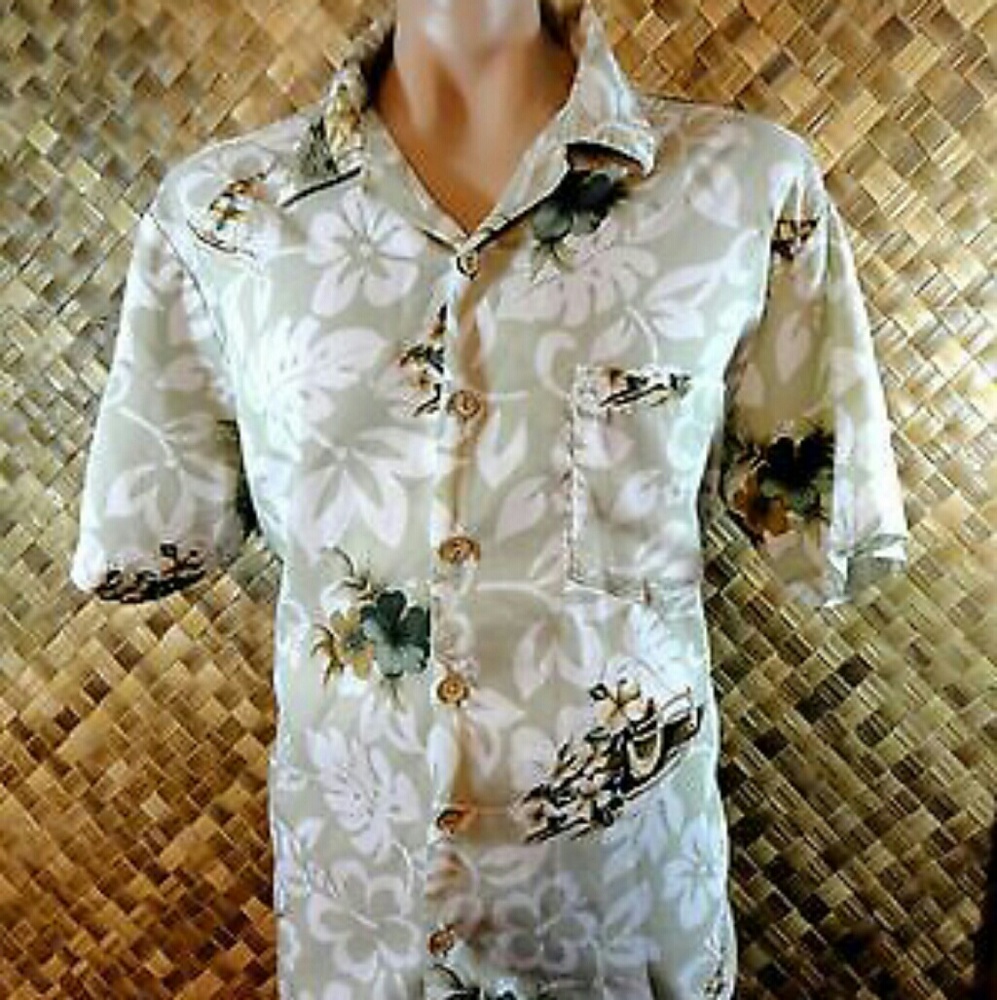 STITCH mens HAWAIIAN Shirt. XL