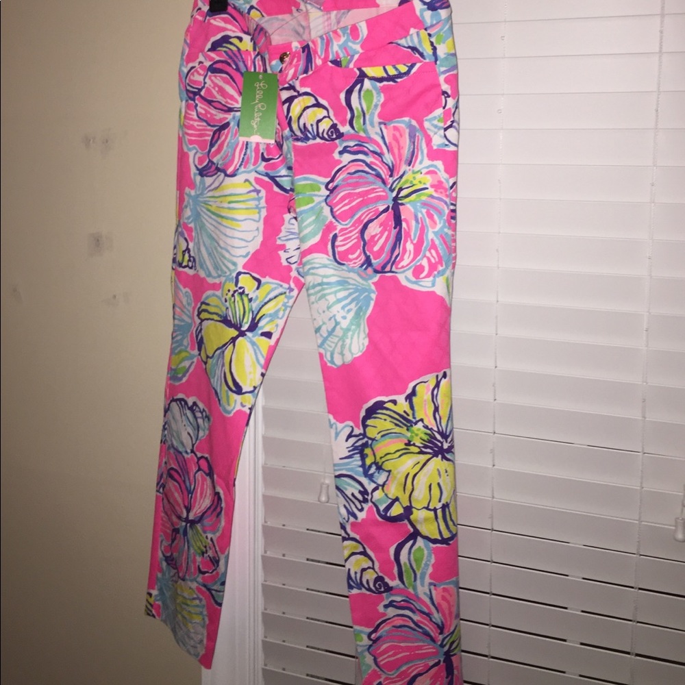 NWT!! Lilly Pulitzer ankle cropped pants