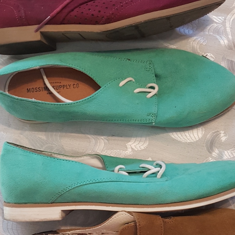 Target mossimo mint Oxford shoes