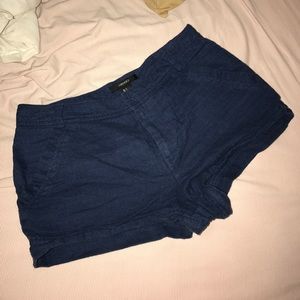 Blue "denim" like shorts