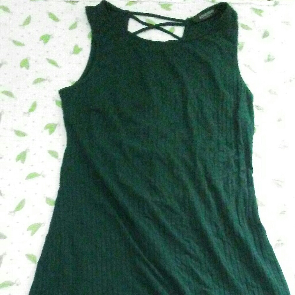 Forest Green mini dress