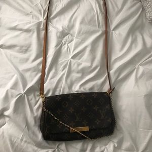 Real Louis Vuitton Favorite MM satchel/clutch