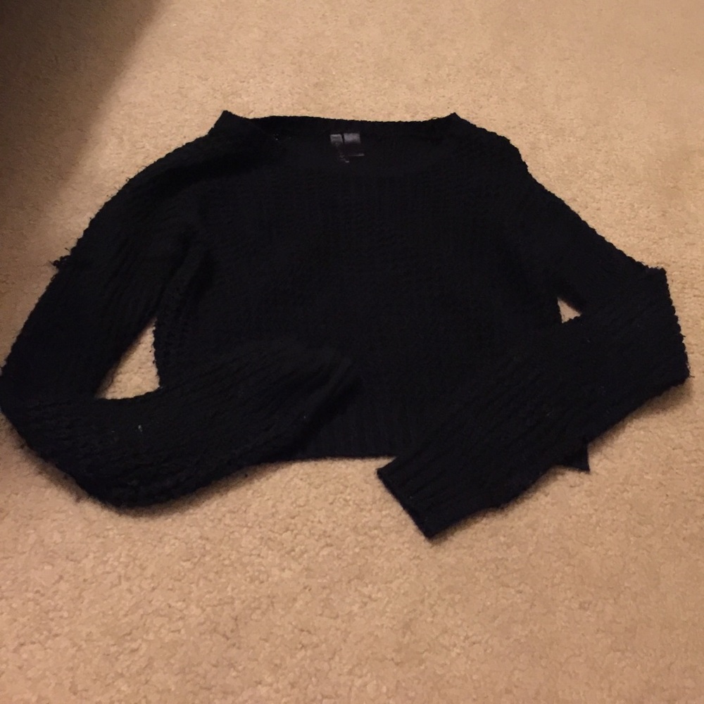 Black sweater