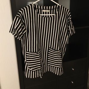 Madewell striped sweater
