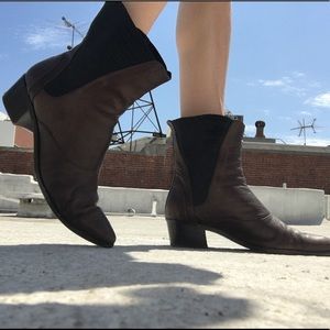 Brown Leather Boots
