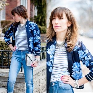 GAP Floral Bomber