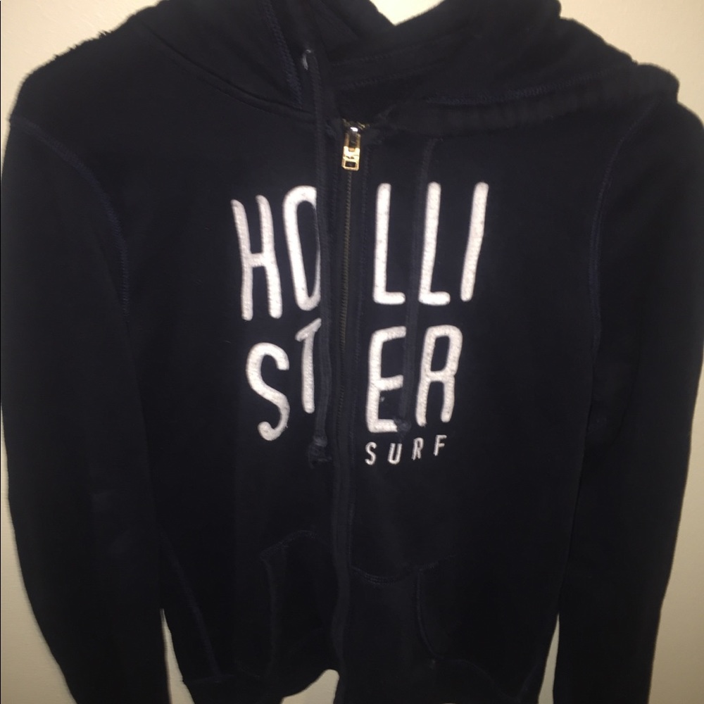 Hollister sweatshirt size L navy blue
