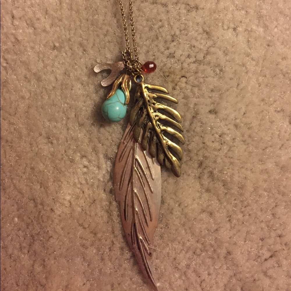 Fun hippie boho necklace