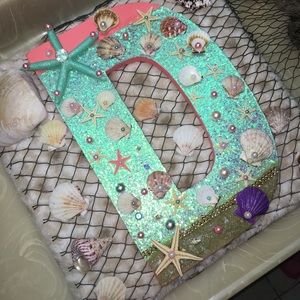 Under the Sea theme name letters