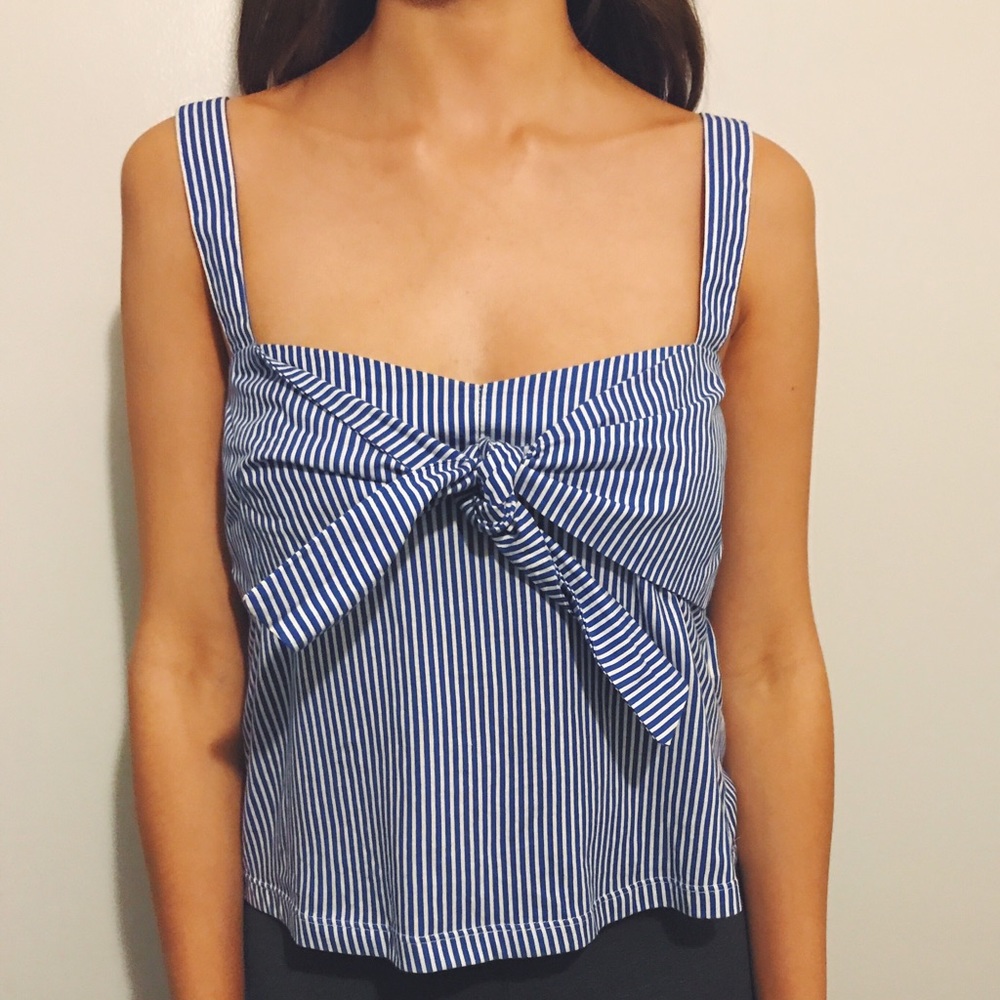 Pin striped Zara top