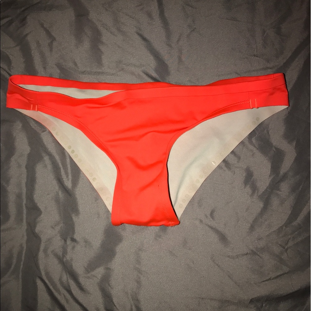 Nike orange bathing suit bottoms size S never worn