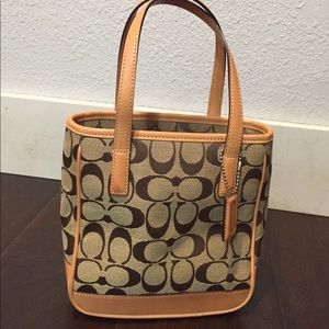 Coach mini satchel