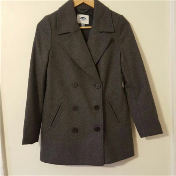 🎉HOST PICK🎉 Old Navy Long Classy Peacoat - Picture 5 of 6