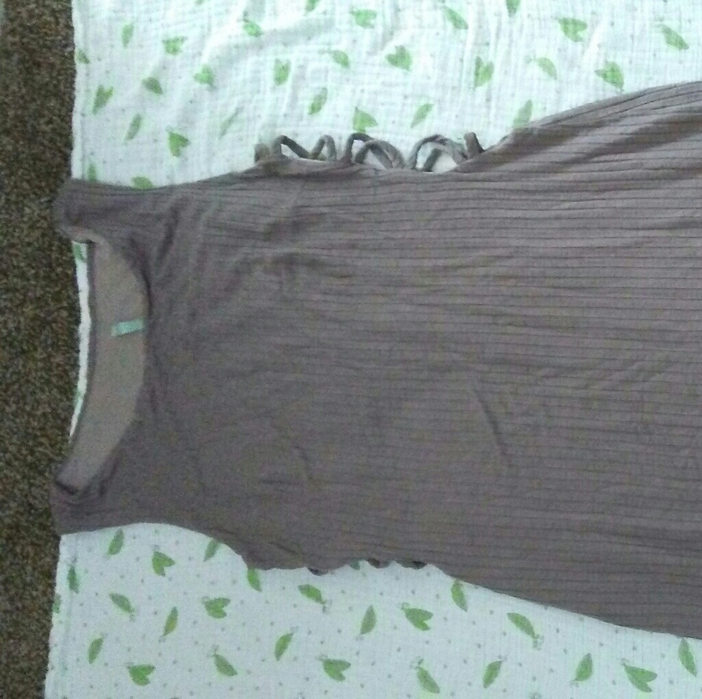 Taupe Mini Dress