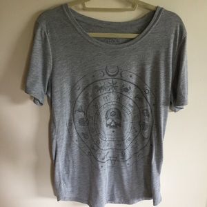 Zodiac sign loose T-shirt