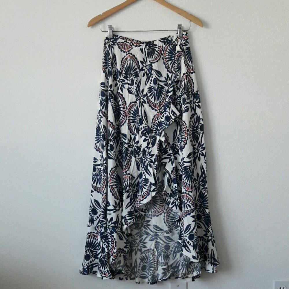 Ella Moss High Low Ruffle Skirt