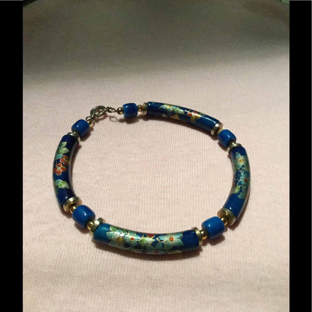 Oriental Patterned Bracelet With Clasp - image 1
