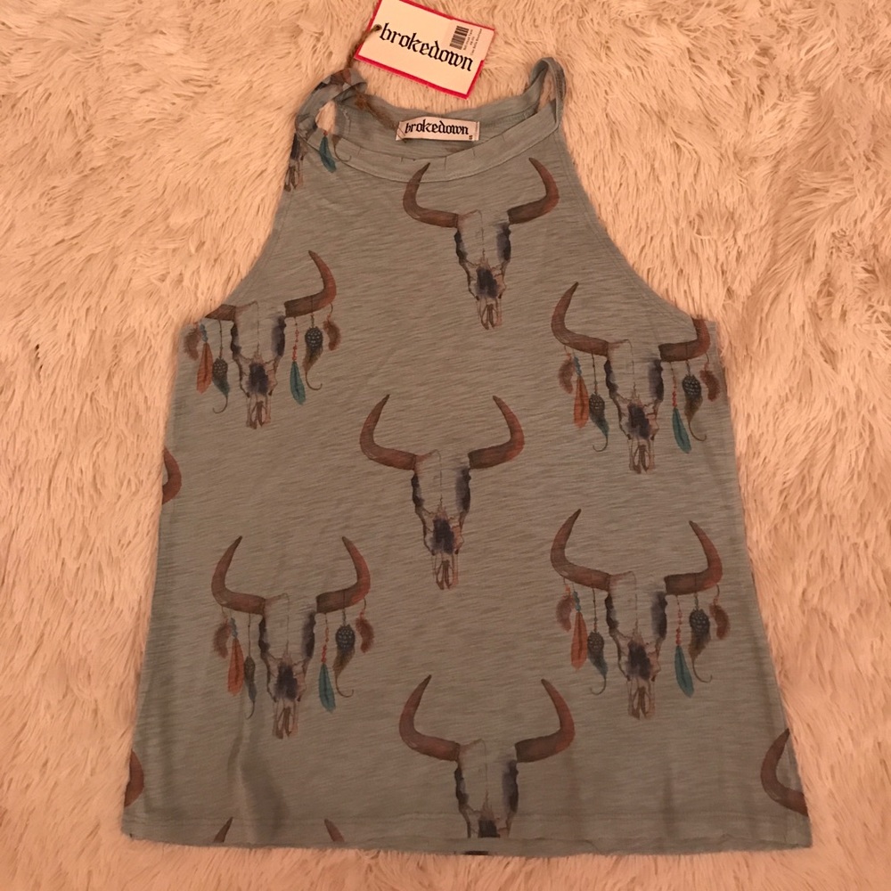 Brand new, Brokedown tank top. With tags.