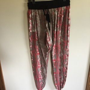 Fun drawstring comfy hippie pants