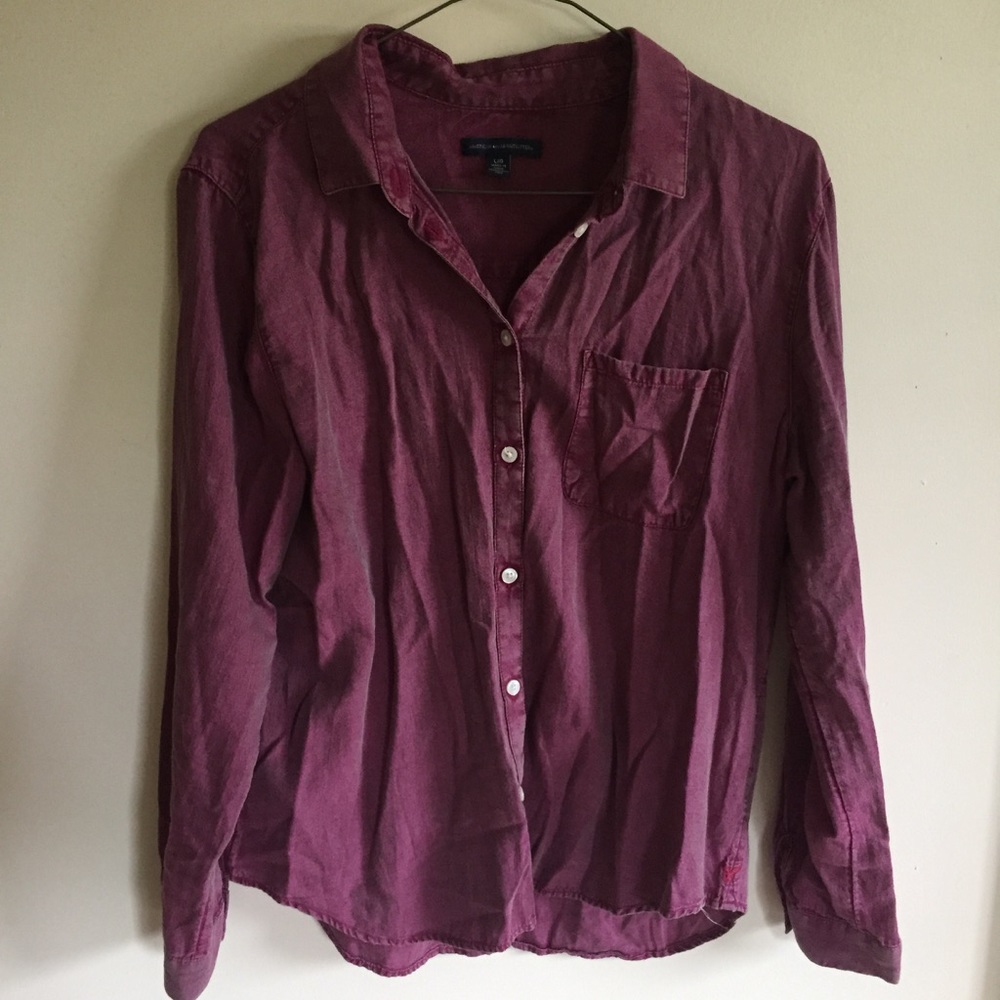 Vintage button up flannel