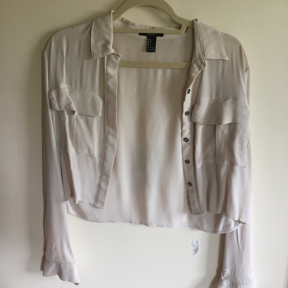 Business button up blouse