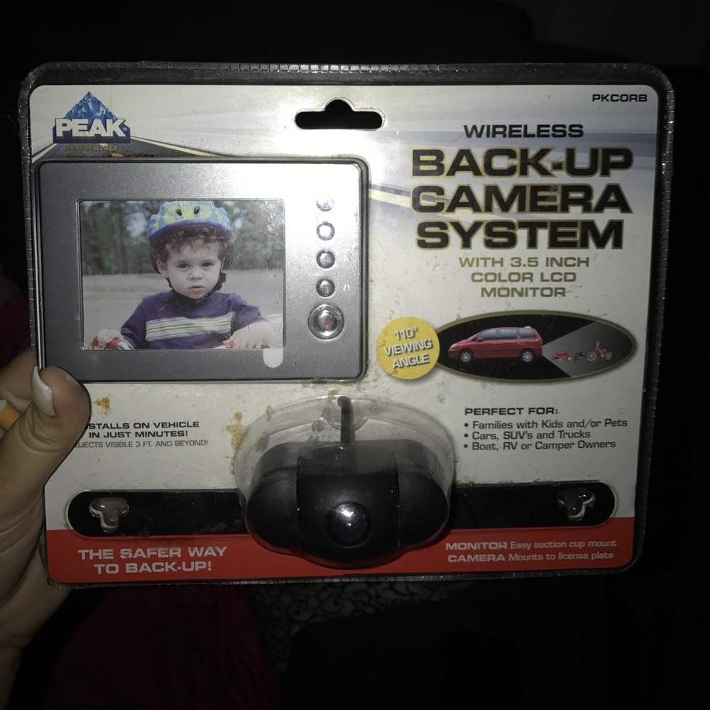 Wireless back up camera