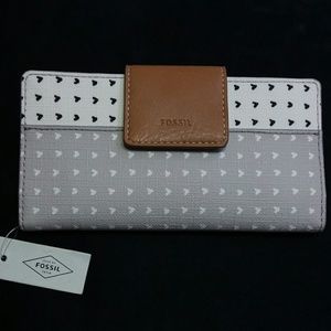 Fossil Emma Clutch Wallet w/ RFID Protection - NWT