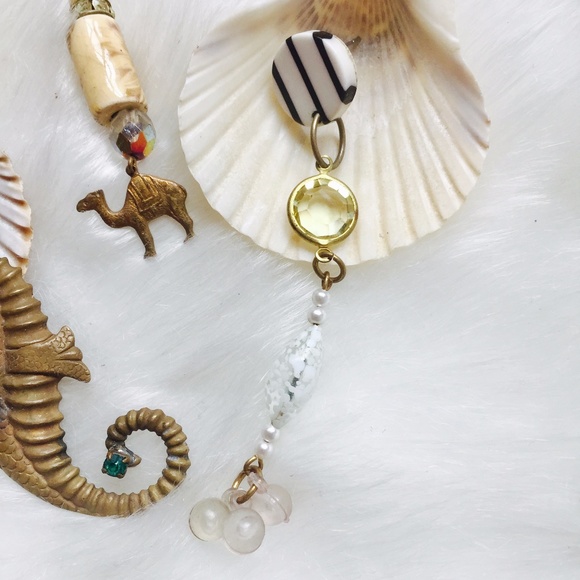 . {OCEAN TRIO} Statement handmade earrings 3x - Picture 4 of 8