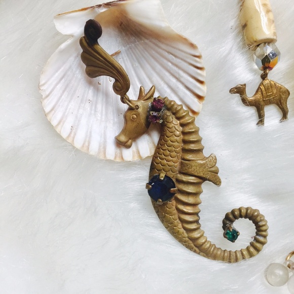 . {OCEAN TRIO} Statement handmade earrings 3x - Picture 5 of 8