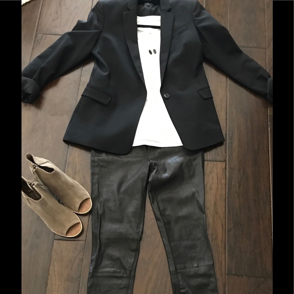 Skinny jeans Jbrand Noir L8001 leather