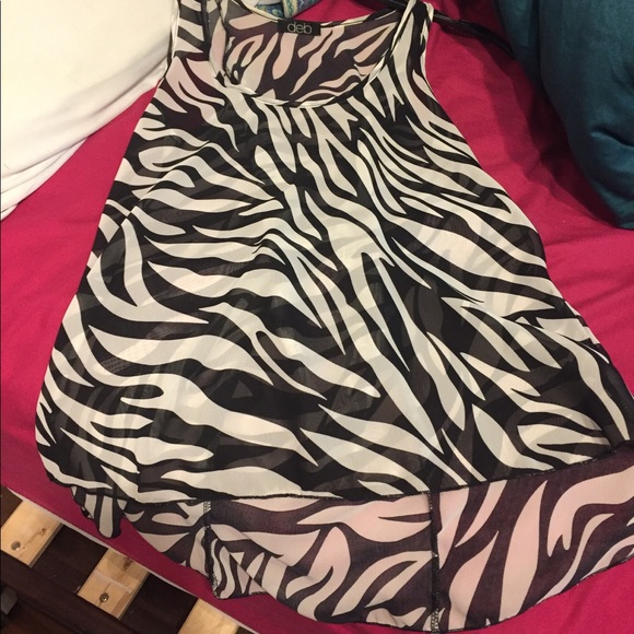 Deb zebra blouse - Picture 1 of 3