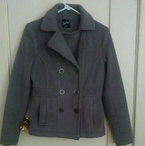Gray Peacoat