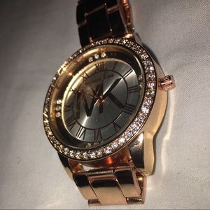 Rose Gold MK watch