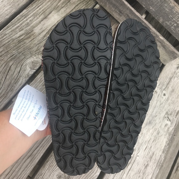 Jambu Brown/Pink Glitter Sport Slides! NEW! - Picture 5 of 7