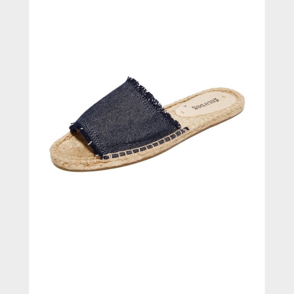 **BRAND NEW** Soludos espadrilles slide sandals