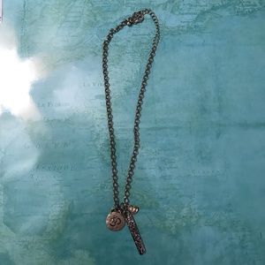 Harmony Om Necklace Gold