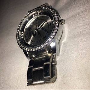 Silver MK watch