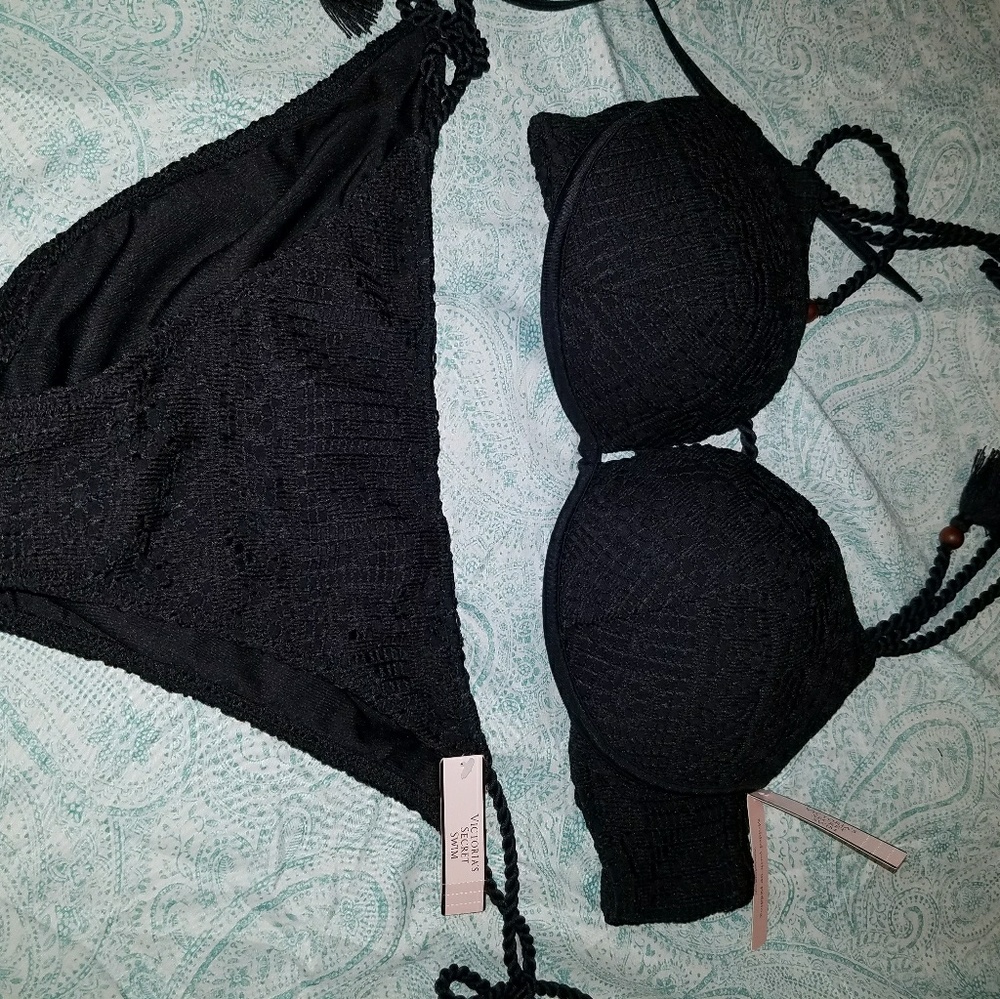 Brand New BEAUTIFUL Black Victoria's Secret Bikini