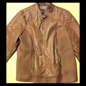 ROZ&Ali leather coat